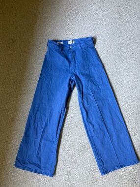 Universal Thread Royal Blue High-Rise Straight Leg Jeans